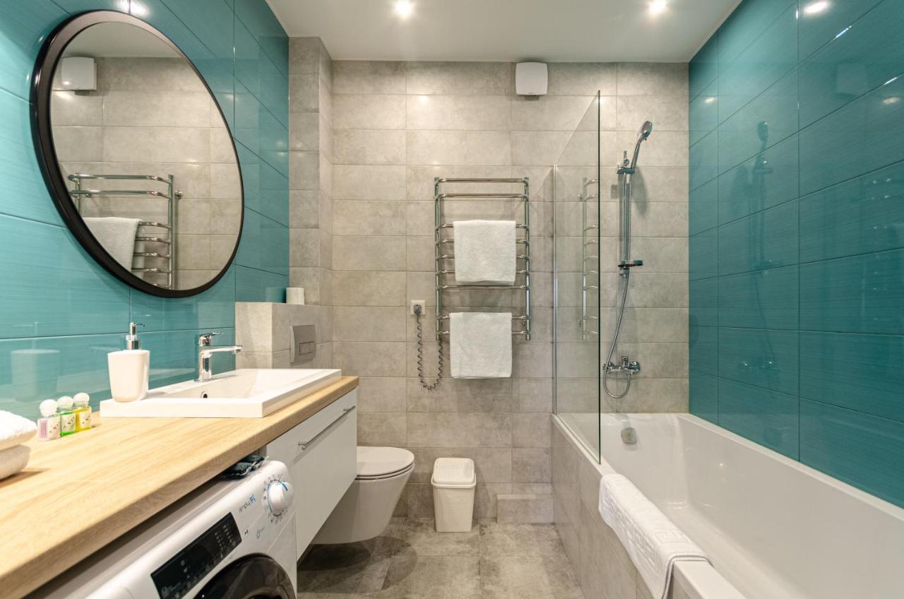 Petrovdom 5-25 In Cozy Apartment In Residential Complex "Beresteiskyi" Kiev Exterior foto